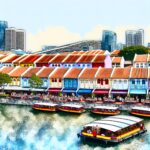 Urlaub Singapur • Clarke Quay (Sehenswürdigkeiten)